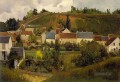Ansicht l Einsiedelei Jallais Hügel pontoise Camille Pissarro